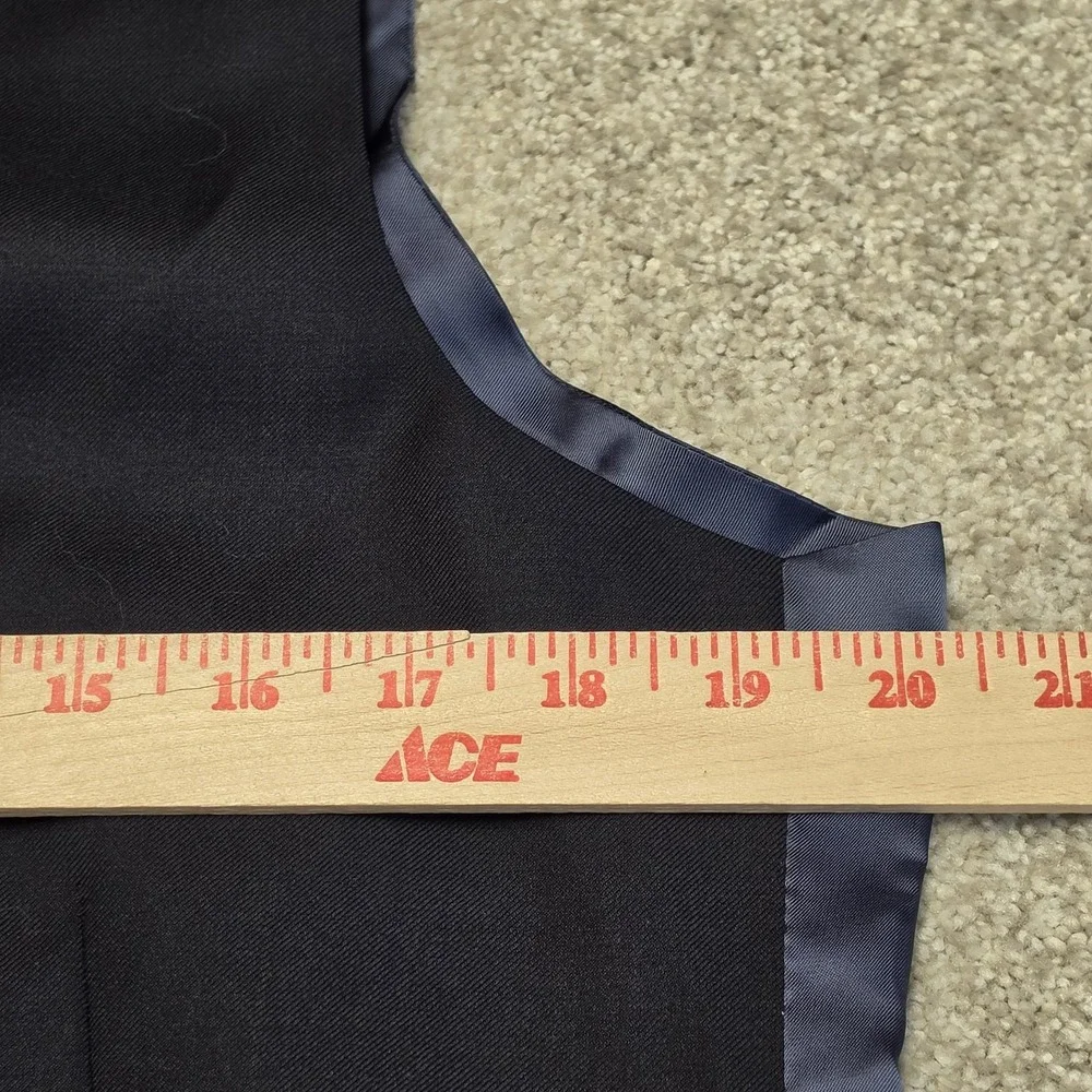 SuitSupply‎ La Spalla Navy Wool Blazer Sport Coat 2 Piece 40R Vitale Barberis